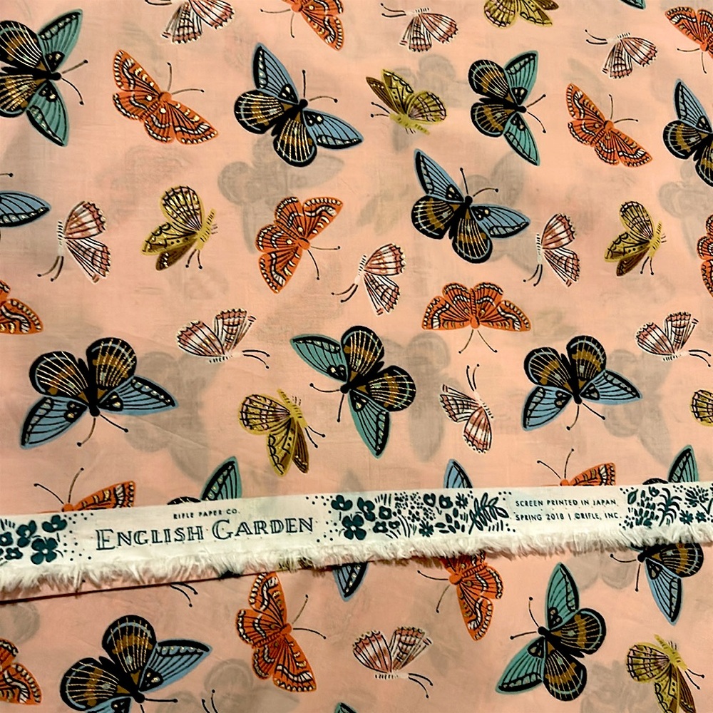 Rifle Paper Co. English Garden Fabric half yard cut